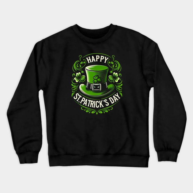 st patricks day Crewneck Sweatshirt by Rizstor